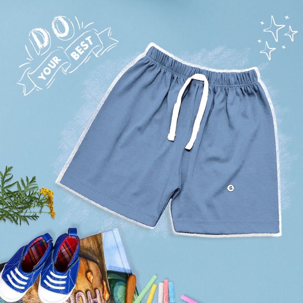 Celana Pendek Anak 0-3 tahun Tali / Cotton Short Pants / Celana Kolor Anak Laki-laki dan Perempuan