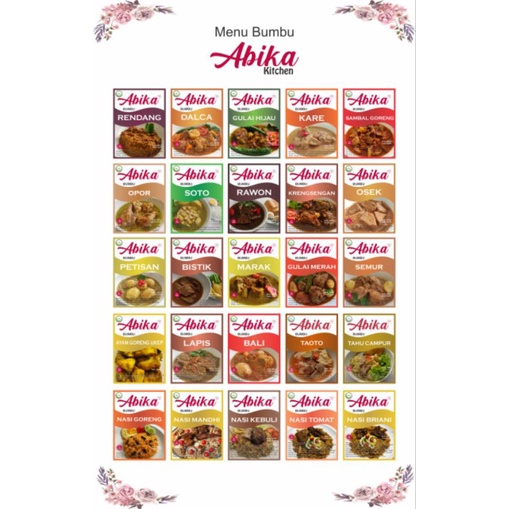 

ABIKA BUMBU MASAK INSTAN
