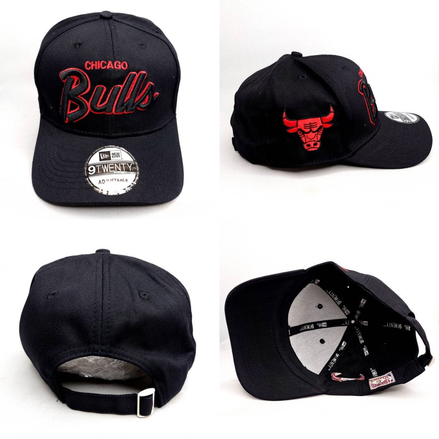 TOPI SNAPBACK CHICAGO BULLS HITAM