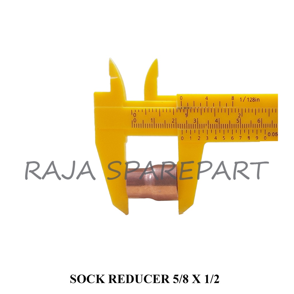 Sock Reducer Pipa AC Tembaga (A series) 5/8&quot; x 1/2&quot;