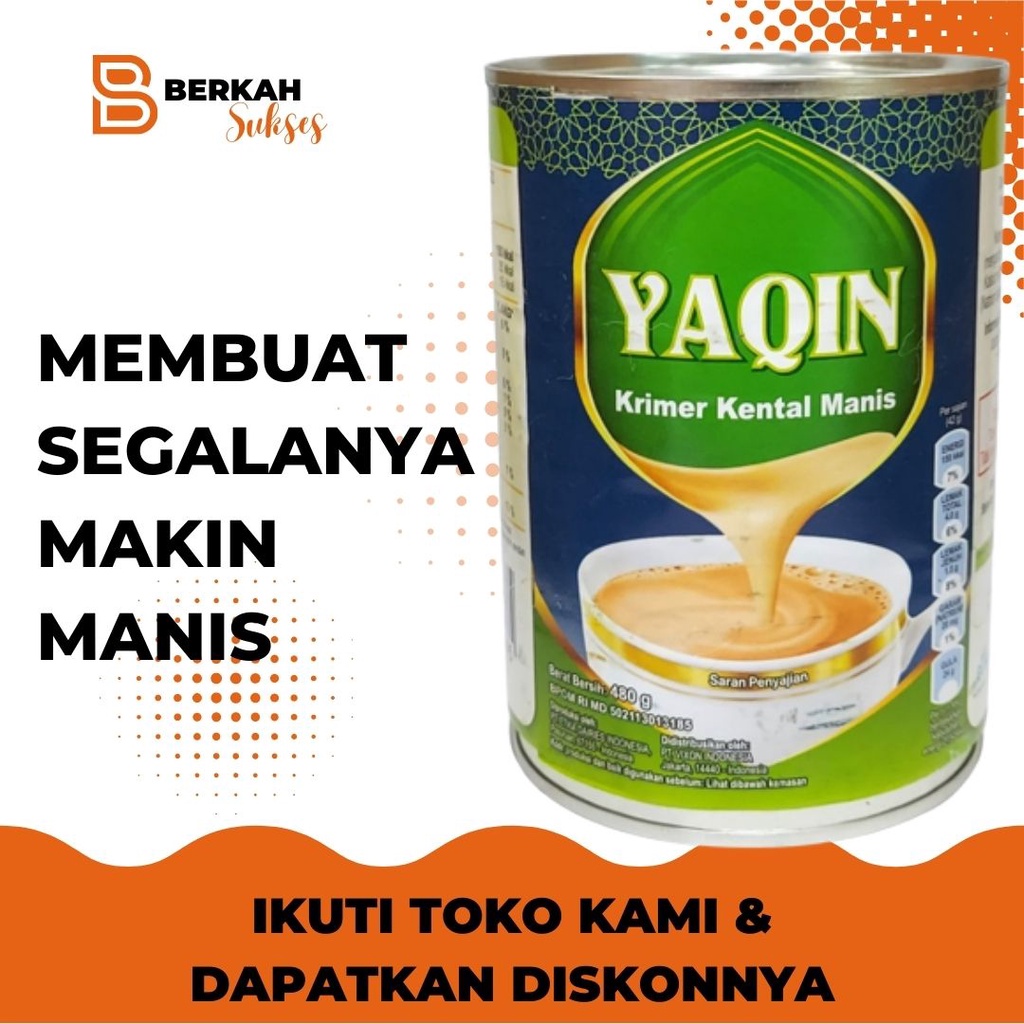 

Krimer Kental Manis Yaqin 485 gr