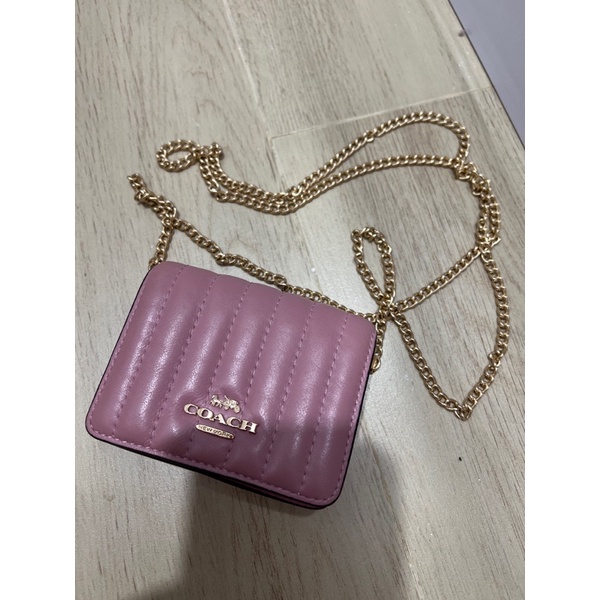 preloved coach mini bag