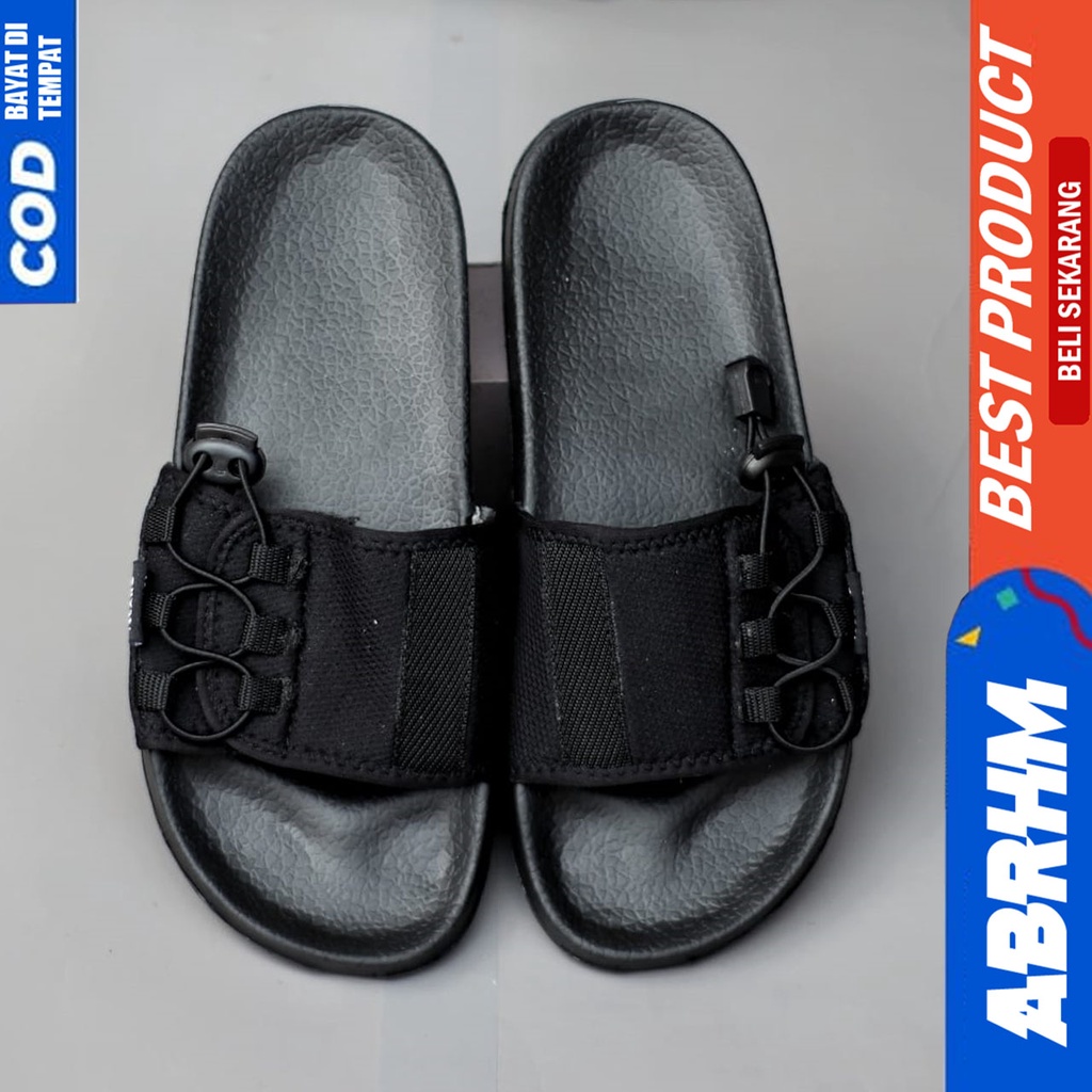 Sandal Slide Pria Sendal Selop Pria Distro Termurah Abrhm VINCENT