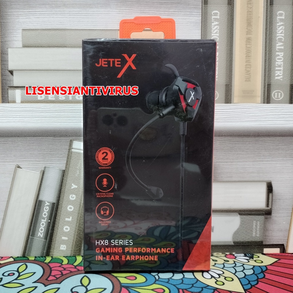 Earphone Gaming Jete HX8 Handsfree Gaming Jete-X HX8 Headset Gaming