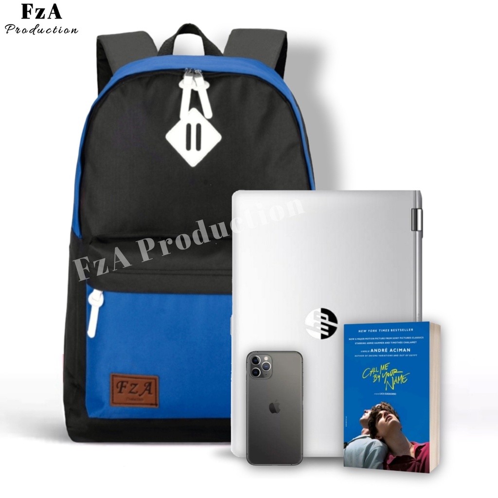 FzA Official - Tas Ransel Distro Original Casual pria Wanita / Tas Ransel Laptop / Backpack Sekolah Kuliah Distro Original Tas Punggung Laptop - BBLQT