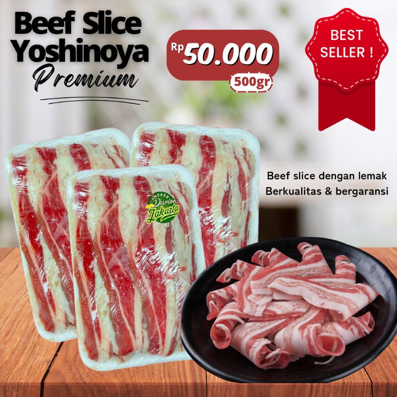 

Beef Slice Yoshinoya / beef slice teriyaki 400gr