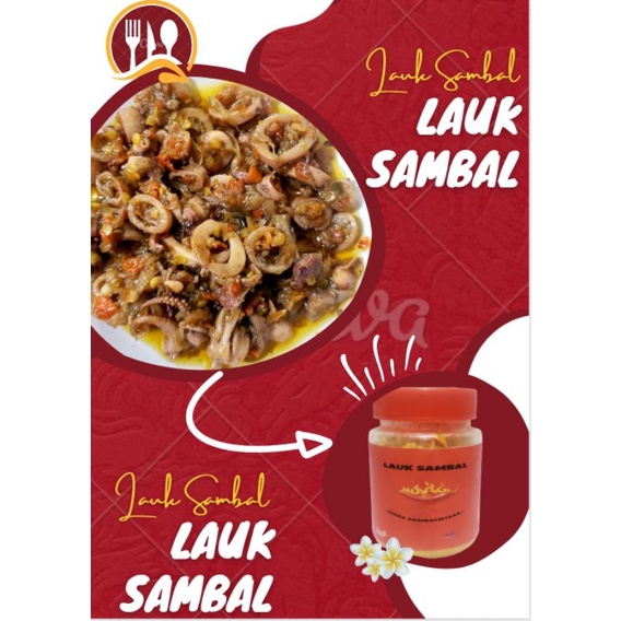 

Lauk Sambal Cumi - sambal pedas sambal botol 150g / 200ml