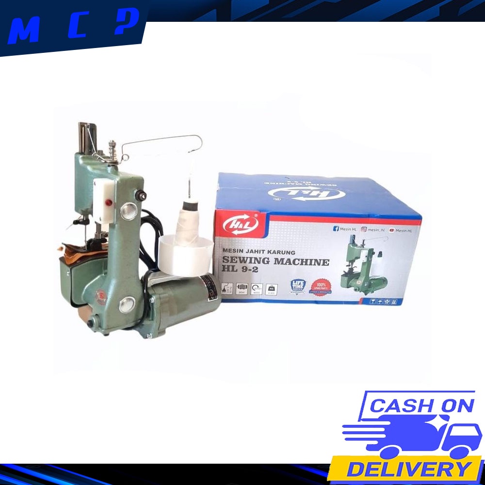 Jual Mesin Jahit Karung beras ,karung limbah , karung goni GK 9-2/GK9-2 merk FLYINGMAN Portable Bag Closer termurah