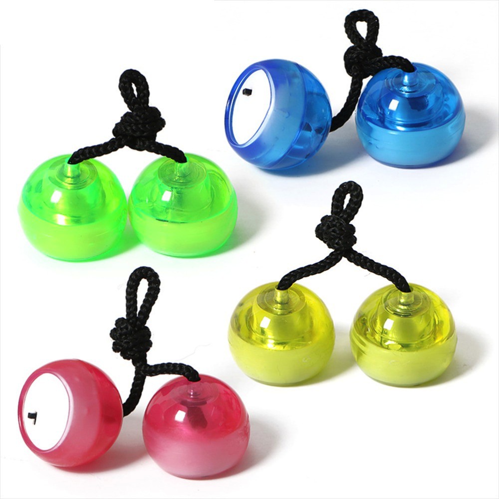 Fidget Finger Yoyo Balls Control The Roll Thumb Chuck with LED Light - Anti Stress - Focus