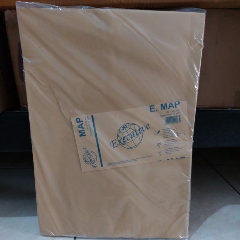 

Amplop coklat map 270x375