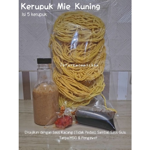 

Kerupuk Mie Kuning Ready to Eat