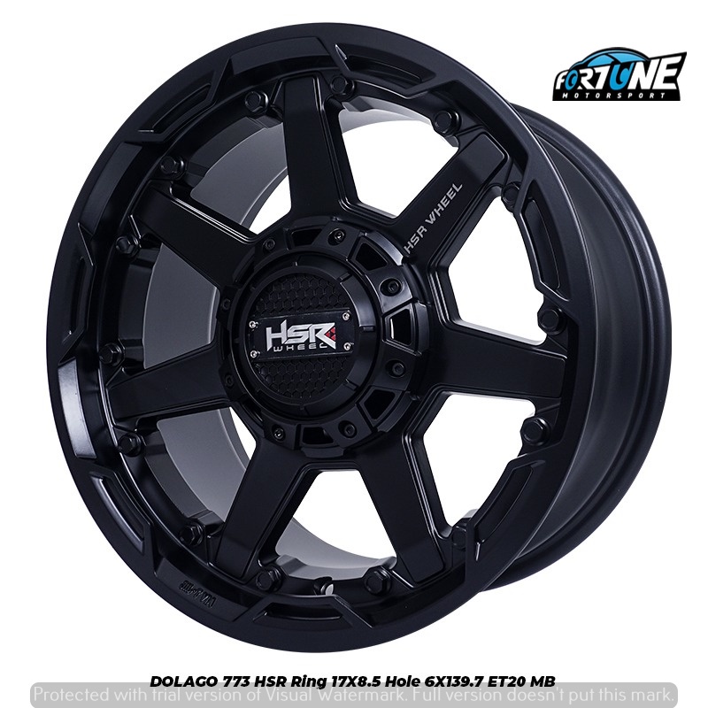 VELG MOBIL STANDAR PAJERO FORTUNER RING 17 TIPE DOLAGO LEBAR 8,5 HSR