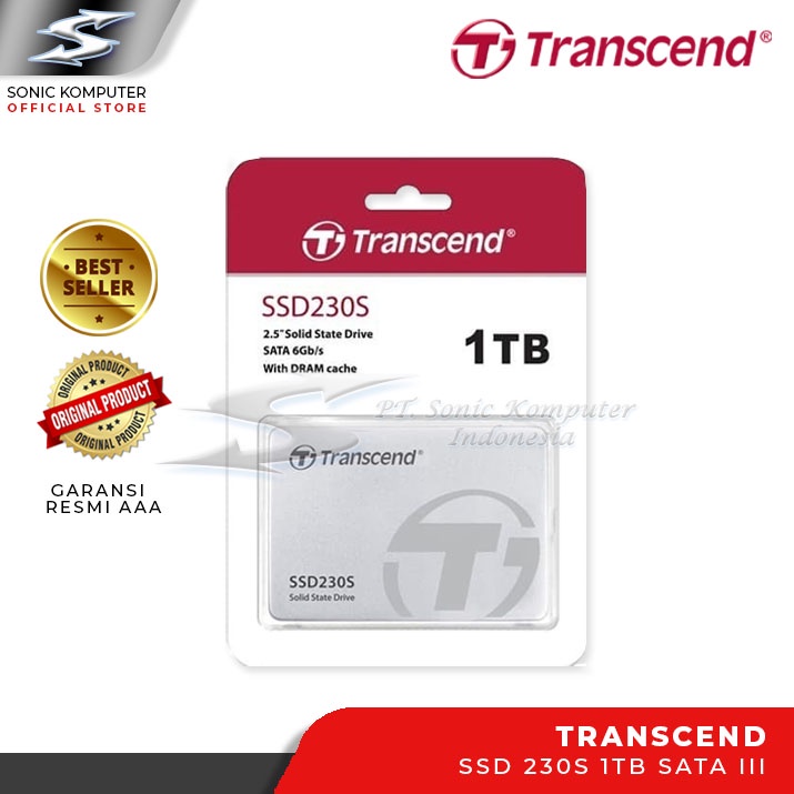 SSD Transcend 230S 3D Sata 3 SSD Internal 2,5&quot;