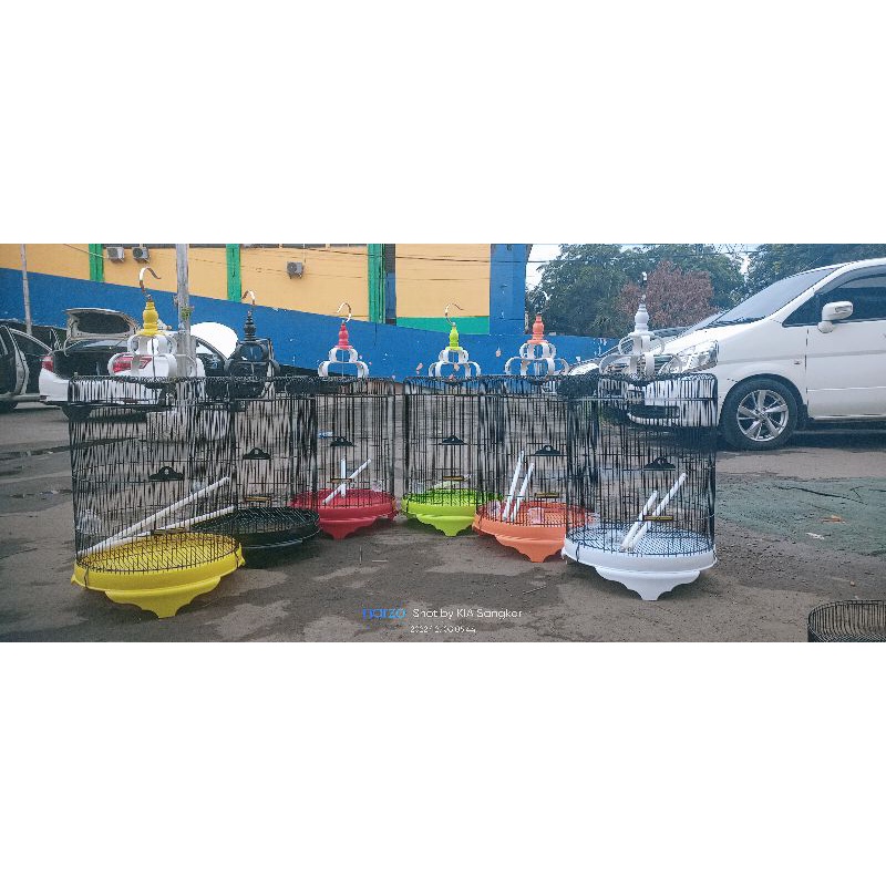 Sangkar Kandang Murai Batu Besi / Lovebird Lb super jumbo diameter 46cm