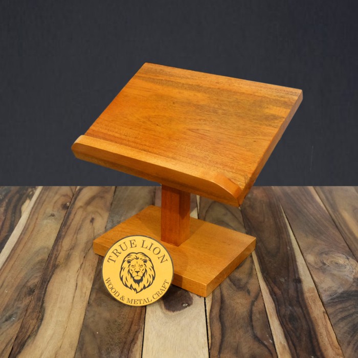 STAND BUKU/STAND LAPTOP/STAND AL-QUR'AN/ STAND KAYU MULTIFUNGSI