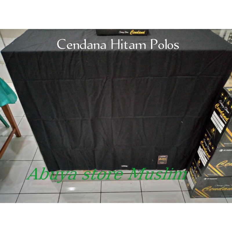 Sarung Cendana Motif Hitam Polos Original Harga Grosir