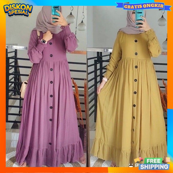 Games Pesta Kondangan Syari Cod Jumbo Dress Muslimah Gamis Terbaru Bj Games Pesta Kondangan Gsmis Pe