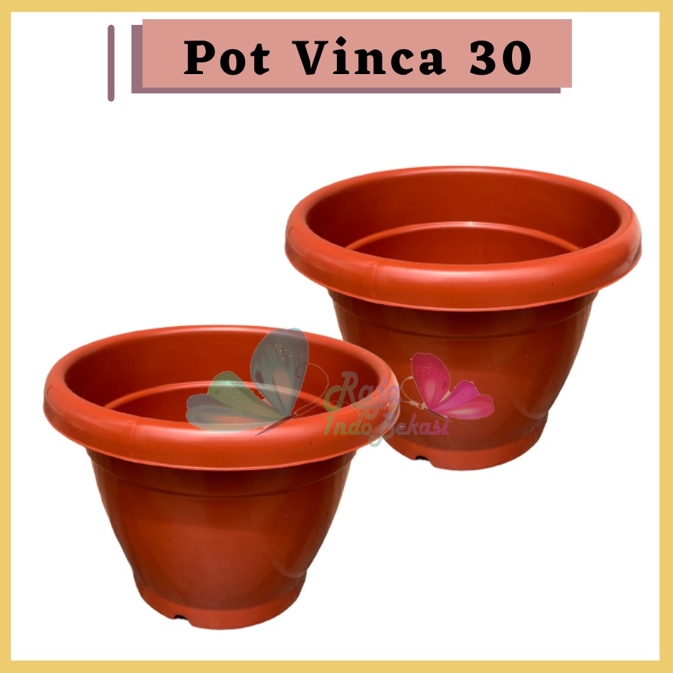 Pot Gentong VINCA 30 HITAM PUTIH COKLAT Pot Plastik Bunga Jumbo Besar Tebal Murah Tanaman Bkn Pot Tawon 30 Pot Tulip 45 20 30 Galaxy 25 40-Pot Bunga Putih 30 Strawberry | Pot Tanaman Plastik Besar