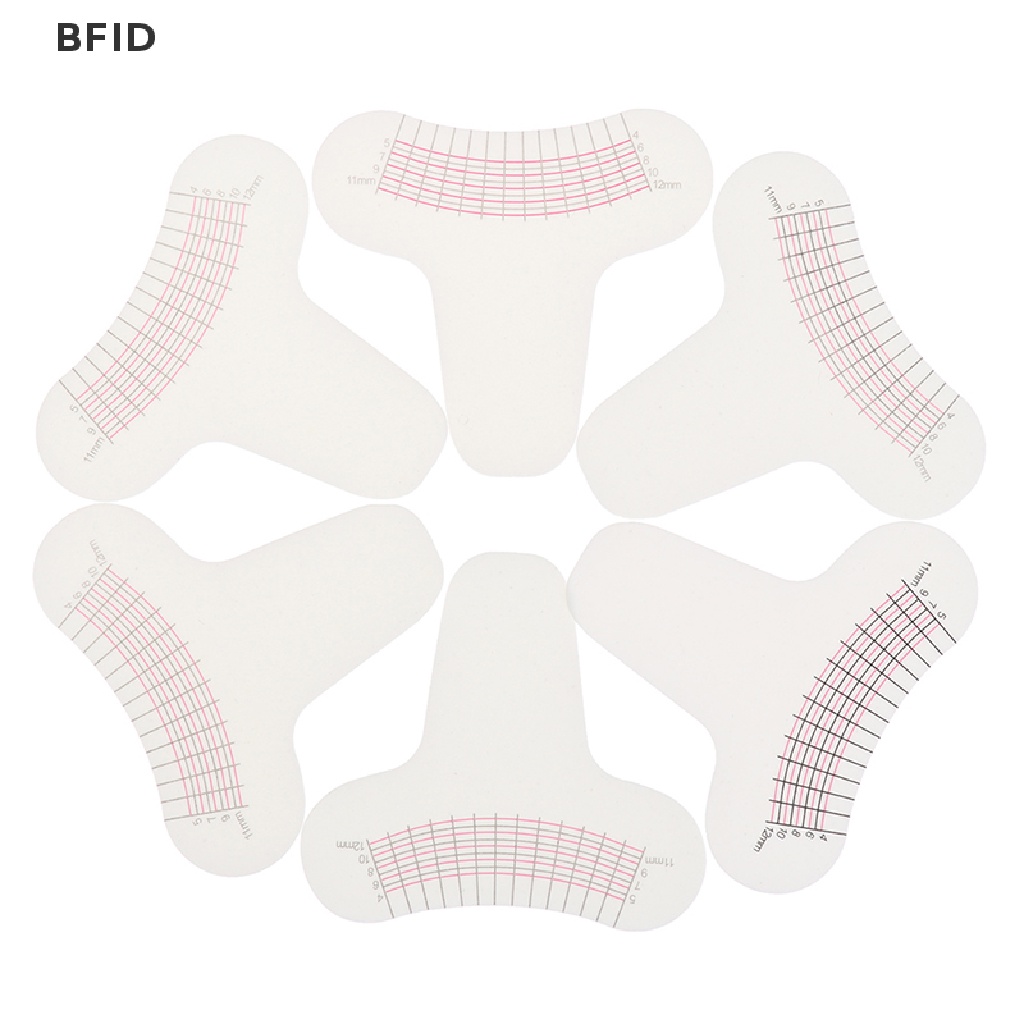 [BFID] Penggaris Stensil Alis Bulu Mata Panjang Dan Pengeriting Derajat Ukur Penggaris Tools [ID]