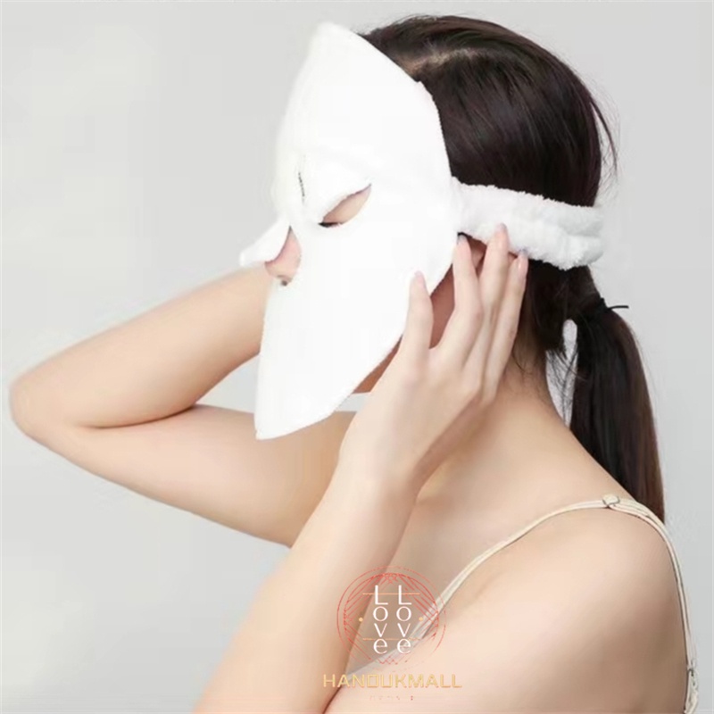 Masker Wajah Handuk Wajah Masker SPA Wajah Perawatan Salon di Rumah Masker Bisa Di Gunakan Lebih Dari Satu Kali Pemakaian Bisa  Dingin Dan Hangat Kompres Wajah Masker Skincare Perawatan Wajah Melembabkan Menenangkan Calming Soothing