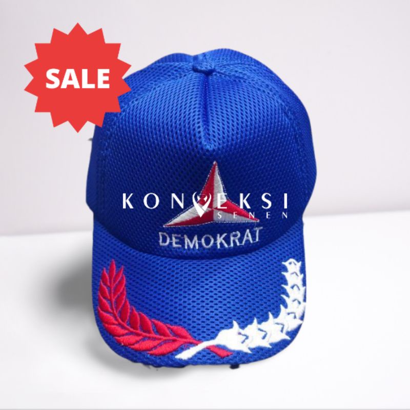 topi demokrat terbaru ahy | topi partai demokrat