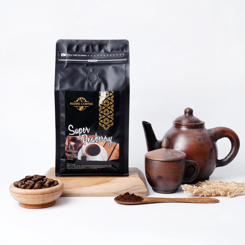 

KOPI GAYO ACEH ASLI ARABIKA PEABERRY 500G