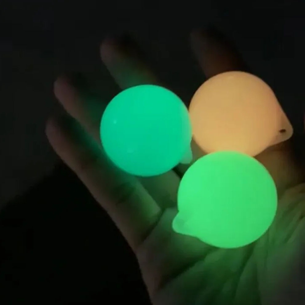 Lato Lato STABILO GLOW IN THE DARK Mainan Tek Tek Jadul Viral