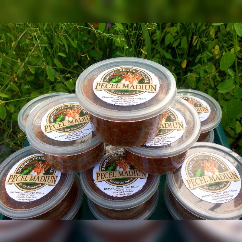 

Sambel Pecel Madiun Special Bu Siti Gombang