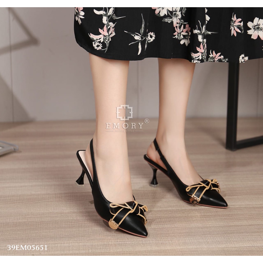 SEPATU HAK WANITA EMORYSTYLE  Zevora  39EMO 5651 MB