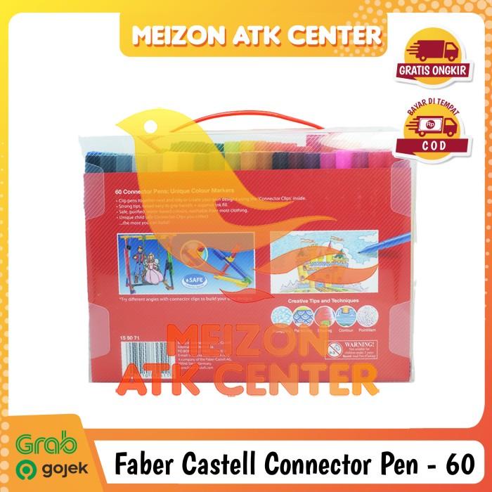 

Faber Castell Connector Pen 60 Colors Spidol Warna Atk Murah