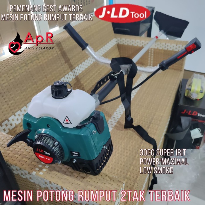 best seller] Mesin Potong Rumput 2tak JLD, Brush Cutter Powerfull