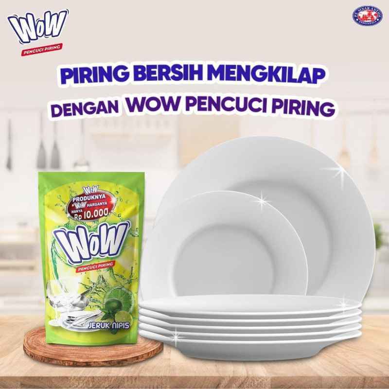 Sabun Cuci Piring WOW Jeruk Nipis 700ml