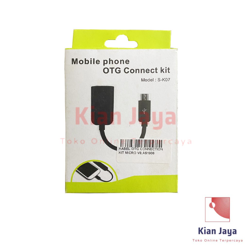 Kabel OTG Connection Kit Micro USB Port USB-A 2.0 Mobile Phone S-K07 Adapter