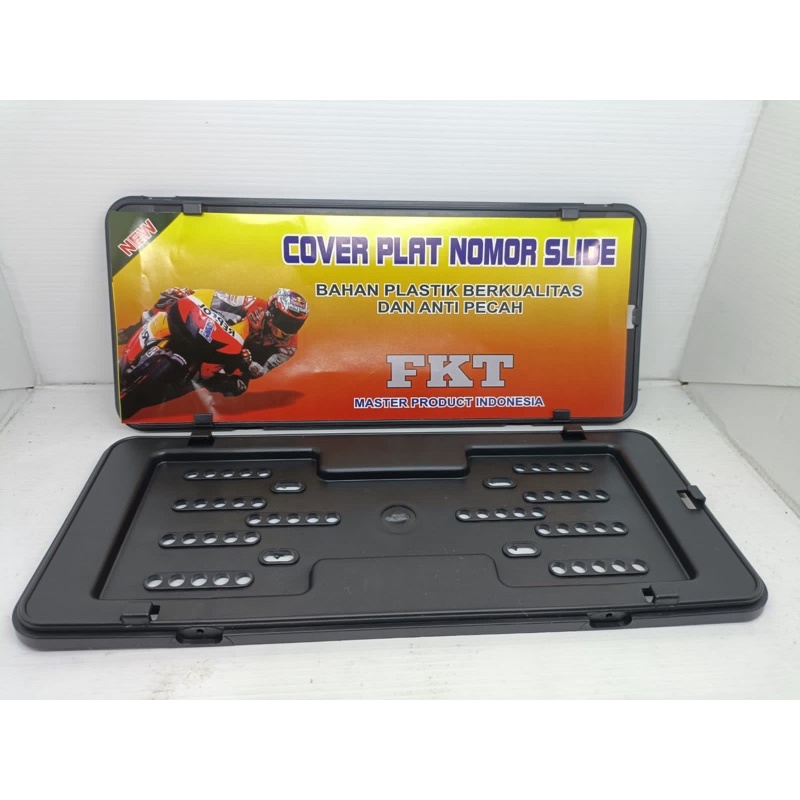 TEMPAT PLAT NOMOR MOTOR/BINGKAI PLAT NOMOR TWOTONE PLAT  PELANGI