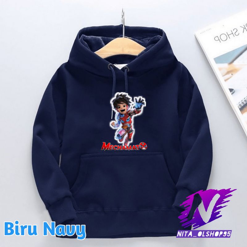 sweater hoodie anak mechamato mecha mato mecamato