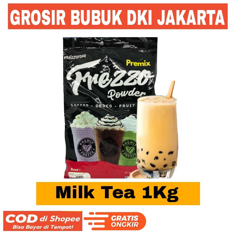 

Frezzo Milk Tea 1Kg Bubuk Minuman Es Pinggir Jalan Powder Drink