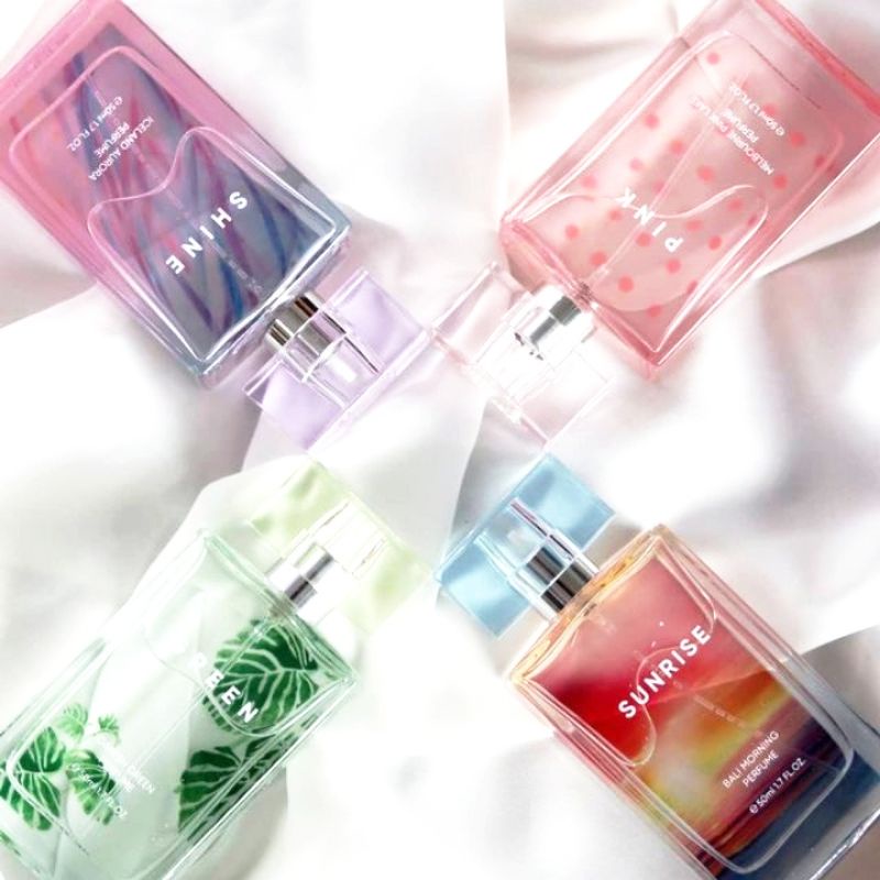 SPECIAL SALE MINISO CITYSCAPE PERFUME EDP 50ML/PINK/SUNRISE/GREEN/SHINE PARFUM