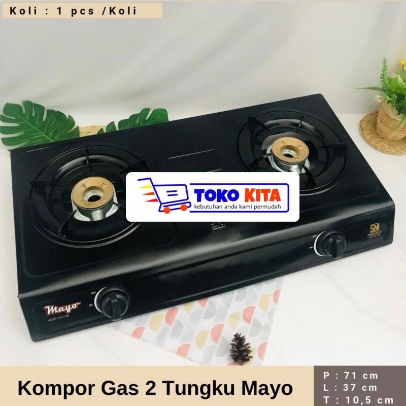 KOMPOR GAS 2 TUNGKU/KOMPOR GAS 2 TUNGKU MAYO