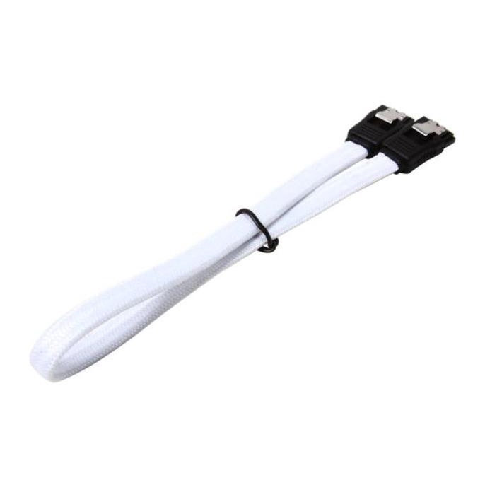 BitFenix Alchemy SATA Cable (with Sleeve) 30cm White
