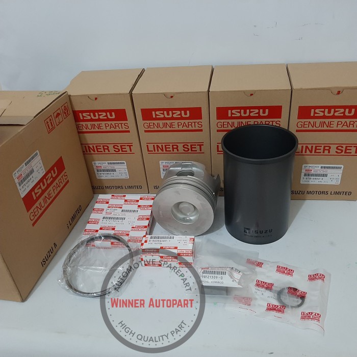LINER KIT LINER SET BORING SET ISUZU NKR71 4Hg1 NKR 71