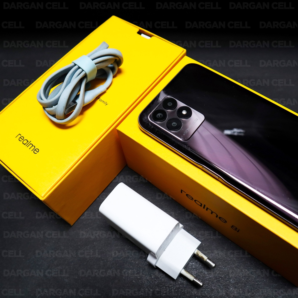REALME 8i 4/64GB FULLSET SECOND