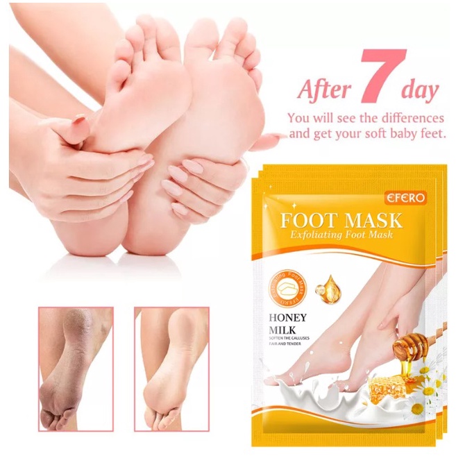 EFERO Foot Mask / EFERO Masker Kaki - HONEY