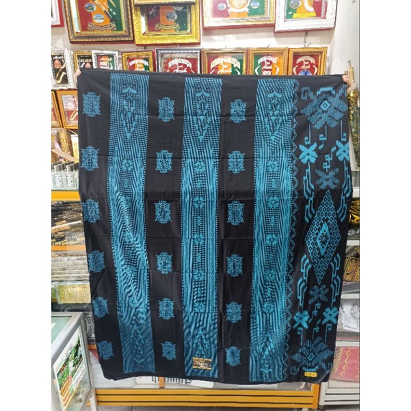 Kain Sarung tenun Roudhoh motif pintu Aceh / sarung khas Aceh