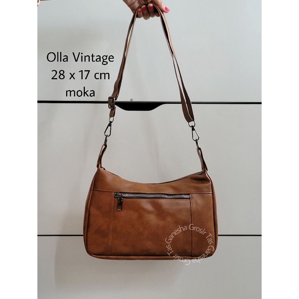 Olla Vintage Slingbag Tas Selempang Wanita