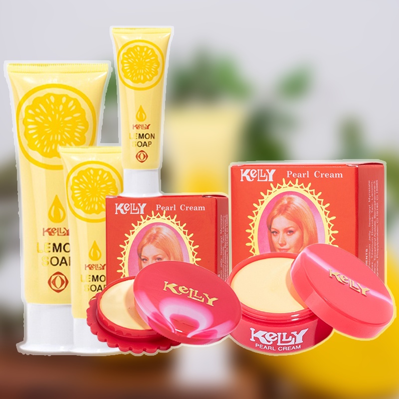 Citra Cosmetic - KELLY Pearl Cream & Lemon Soap Pearl Cream 5gr/15gr Lemon Soap 15gr/25gr/75gr - Cre