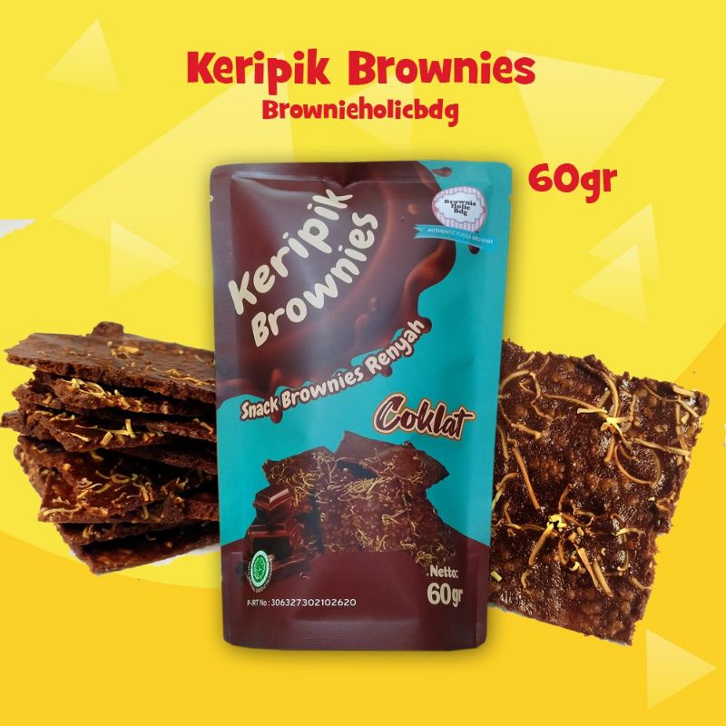 

keripik brownies coklat