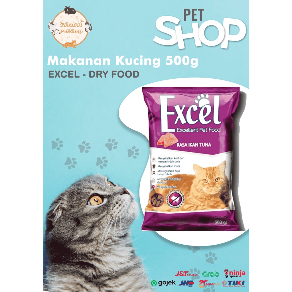 Excel 500gram Makanan Kucing