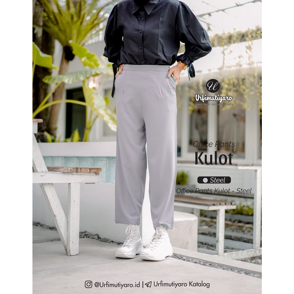 OFFICE PANTS BAGGY/CULLOTE