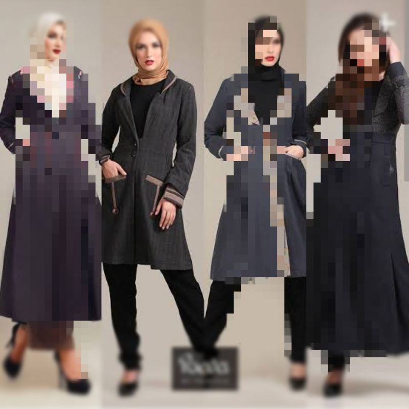 Preloved Poeva Coat by Tuneeca size L