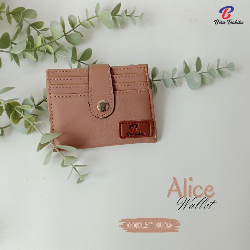 Dompet Alice by biru tsabita // dompet kartu biru tsabita